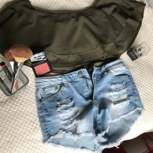 NEW! 🐥Taylor Tiered Off-Shoulder Top